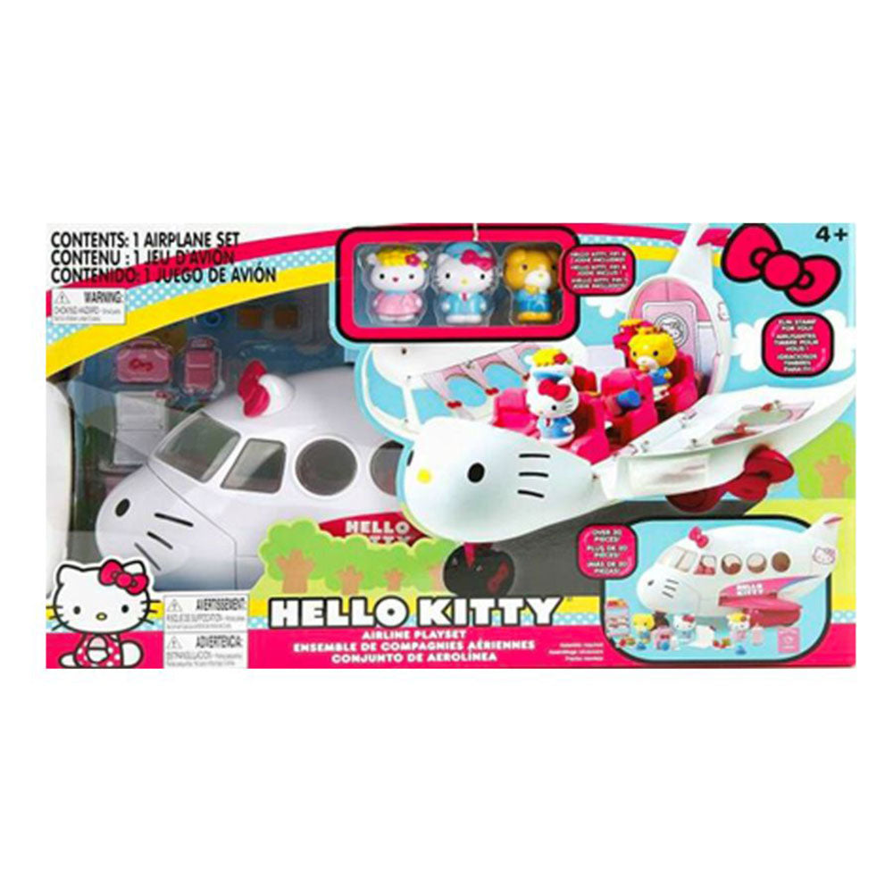 Hello Kitty 13.38" Airline Playset