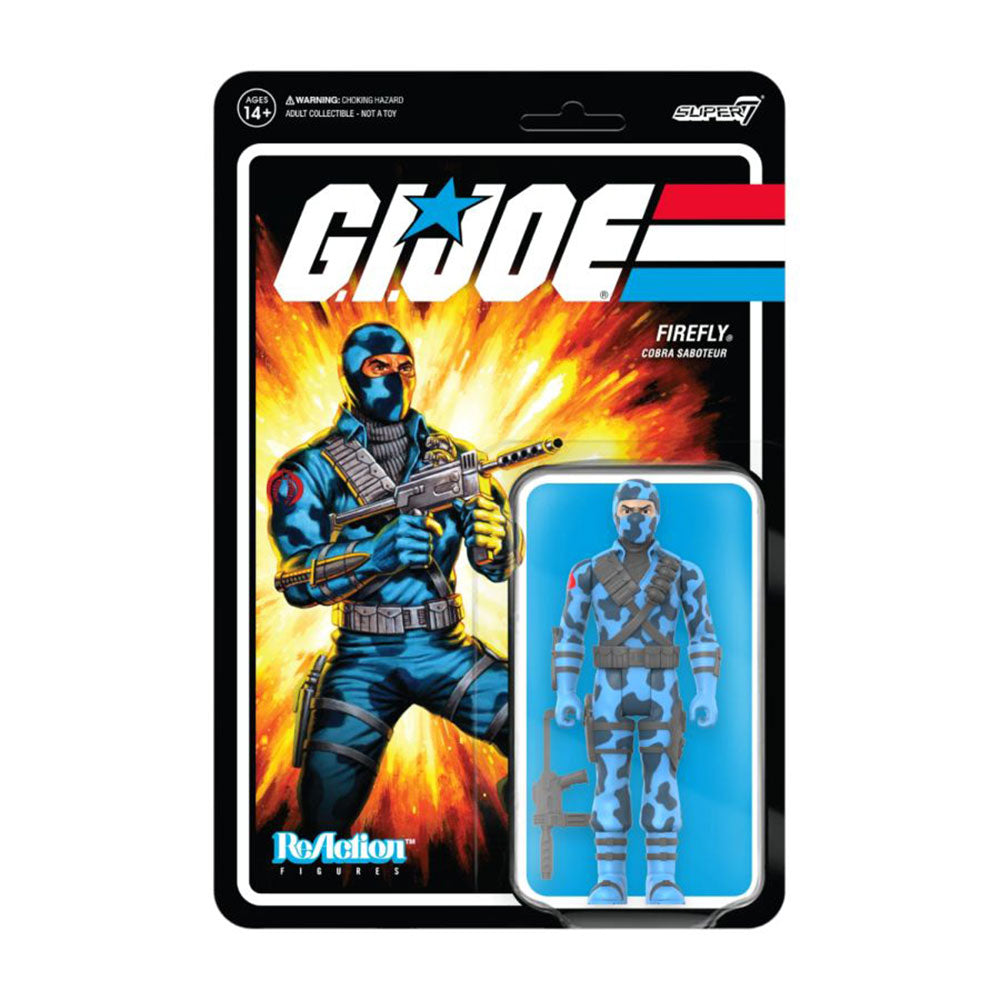 G.I. Joe Firefly Comic Colors ReAction 3.75" Figure