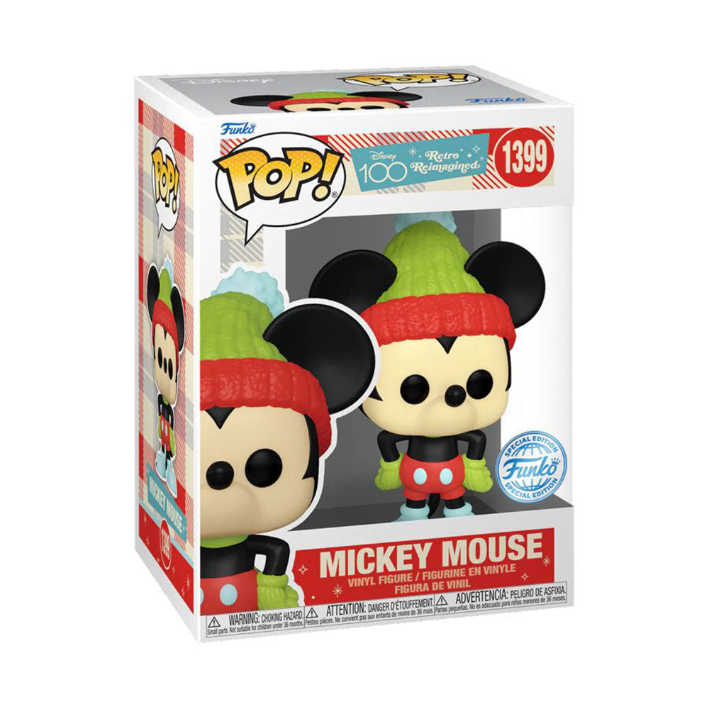 Disney: D100 Mickey Retro Reimagined US Exclusive Pop! Vinyl