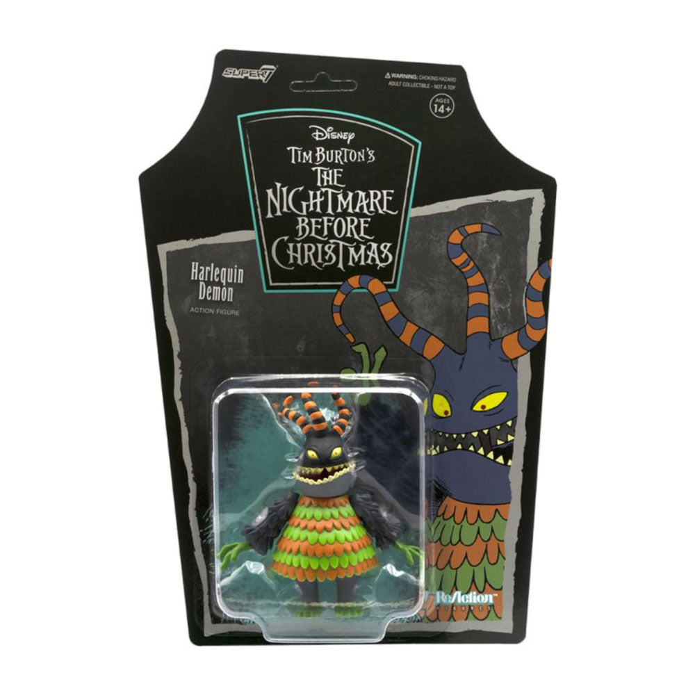Nightmare Before Christmas Harlequin Demon Re-Action 3.75"