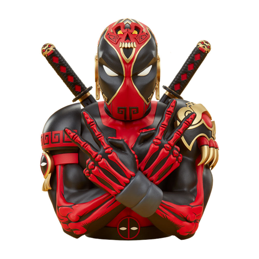 Deadpool Aztec Designer Bust by Jesse Hernandez