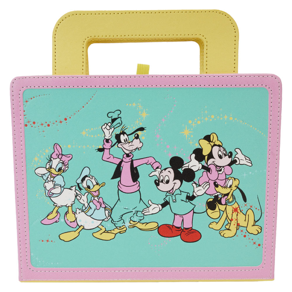 D100 Mickey & Friends klassisches Lunchbox-Notizbuch