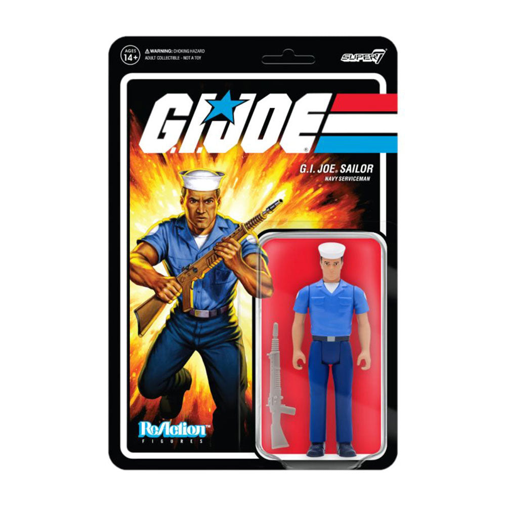 G.I. Joe Navy Serviceman ReAction 3.75" Action Figure