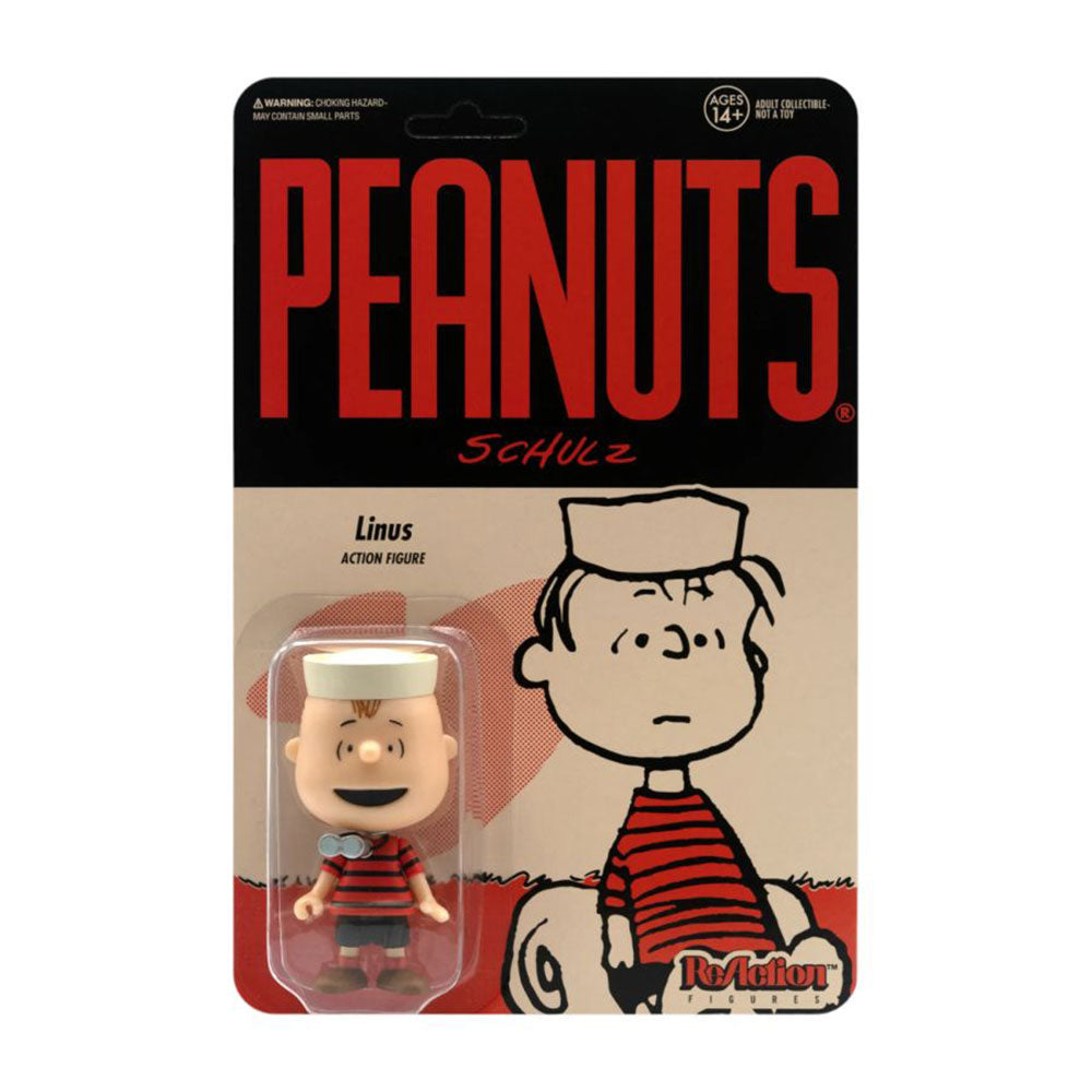 Peanuts Camp Linus ReAction 3.75" Action Figure