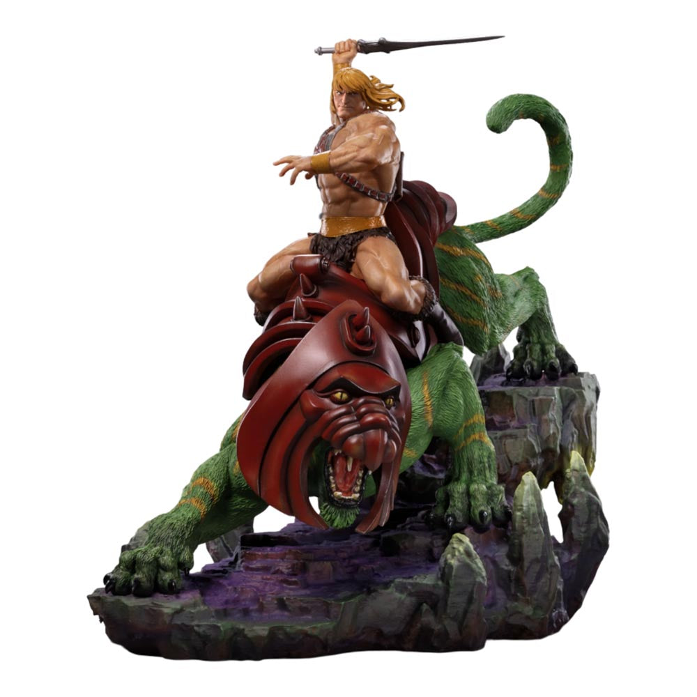 Masters of the Universe He-Man & Battle-Cat 1:10 Statue
