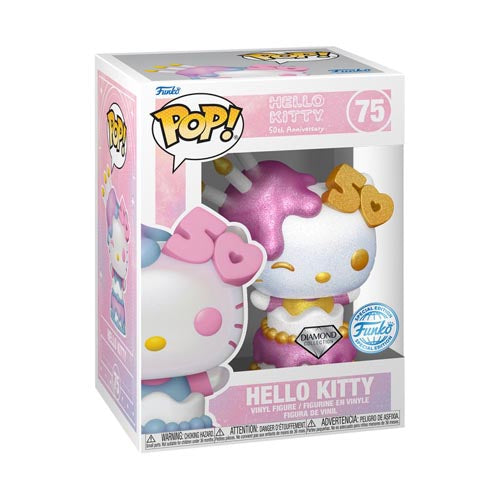 Hello Kitty 50th Cake DGL US Exclusive Pop Vinyl