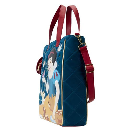 Snow White 1937 Heritage Quilted Velvet Tote Bag