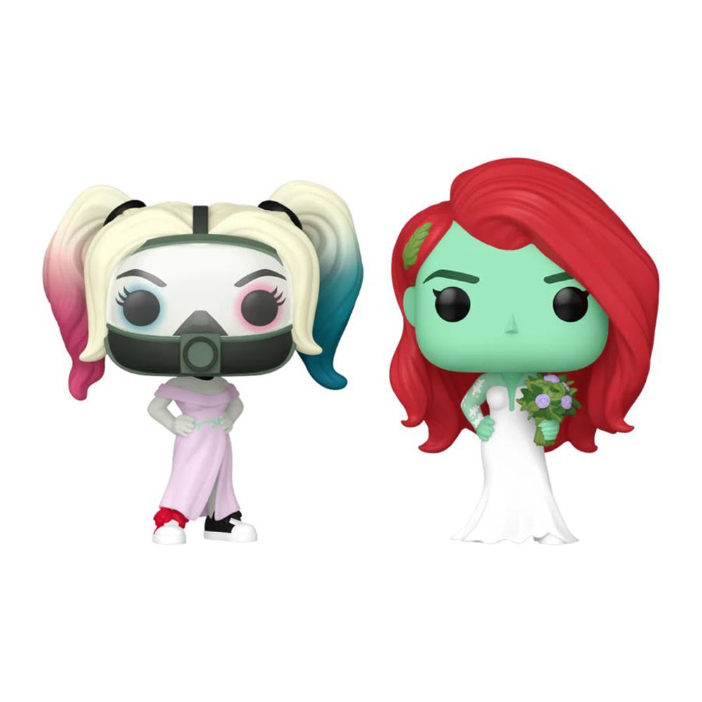Harley quinn & Poison Ivy bryllup us ex. pop! 2 stk