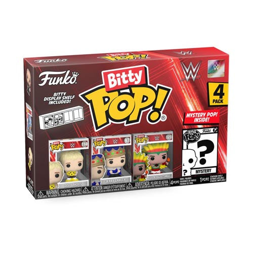 WWE Dusty Rhodes Bitty Pop! 4-Pack