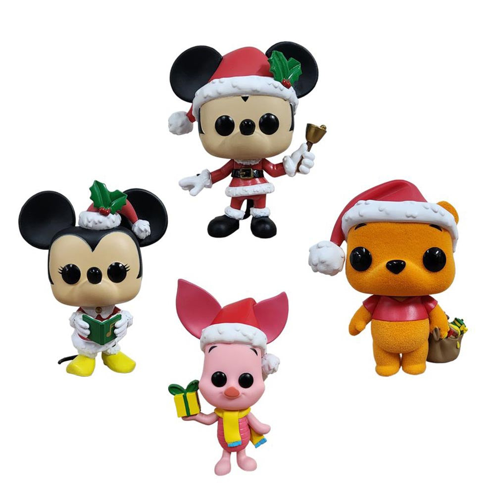 ¡Pop navideño exclusivo Disney Mickey & Friends Reino Unido! paquete de 4