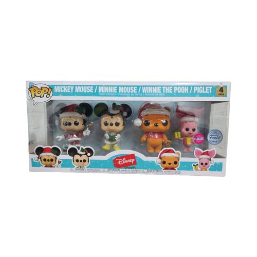 Disney Mickey & Friends UK Exclusive Holiday Pop! 4-Pack