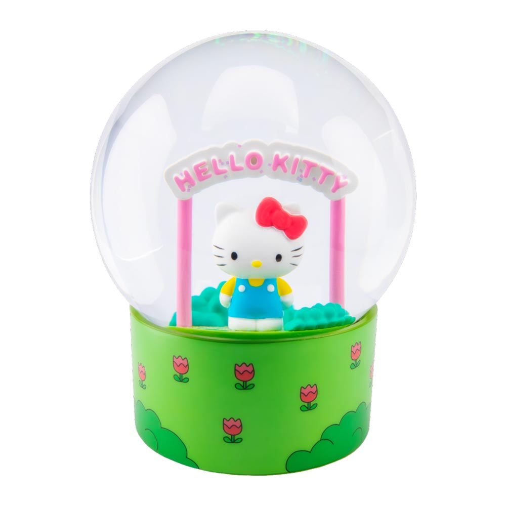 Hello Kitty with Sign Snow Globe
