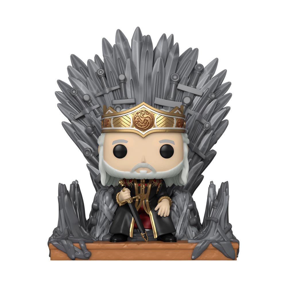 House of the Dragon Viserys on Throne Pop! Deluxe