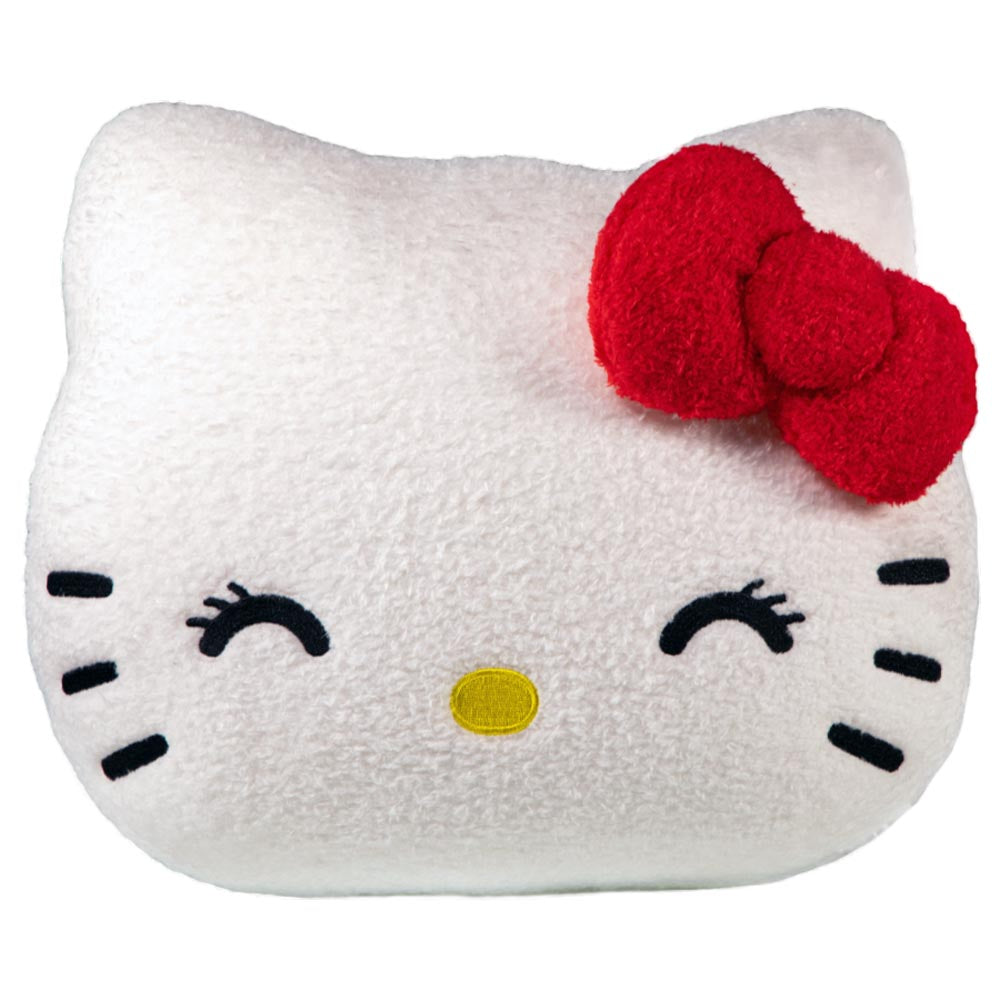 Hello Kitty Closed eyes Plush Cushion