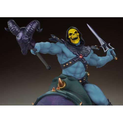 Masters of the Universe Skeletor & Panthor Dlx 1:6 Maquette