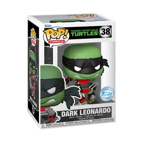 Teenage Mutant Ninja Turtles Dark Leonardo Comic Pop! Vinyl