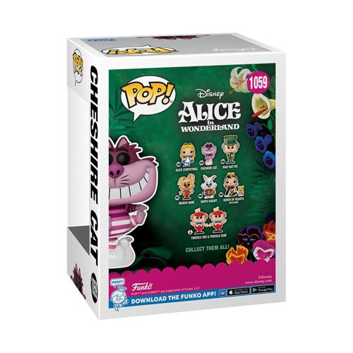 Alice in Wonderland Cheshire Cat US Ex. Diamond Glitter Pop!