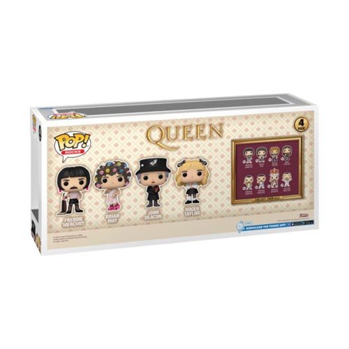Queen I Want to Break Free Music Video Pop! Vinyl 4-Pack