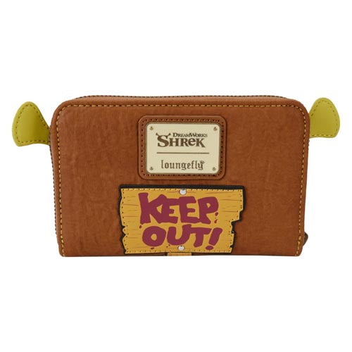 Shrek Keep Out Cosplay Zip Wallet