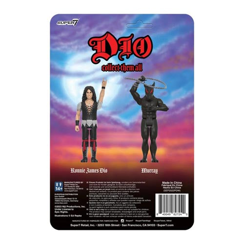 Dio Ronnie James Dio Reaction 3.75" Figure