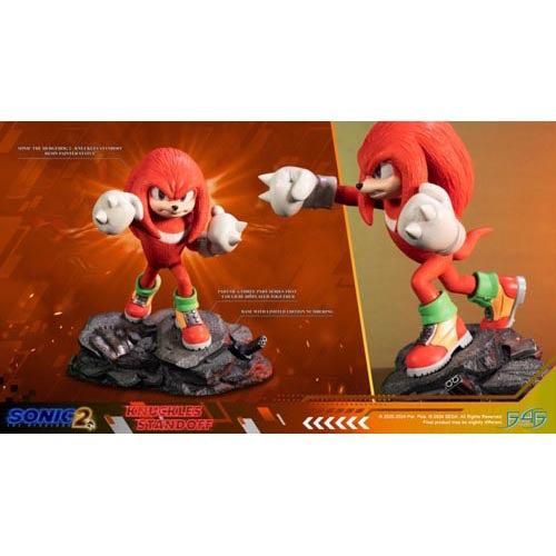 Sonic 2 Knuckles Standoff Statue