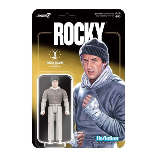 Rocky I Workout Reaction 3.75" Figure