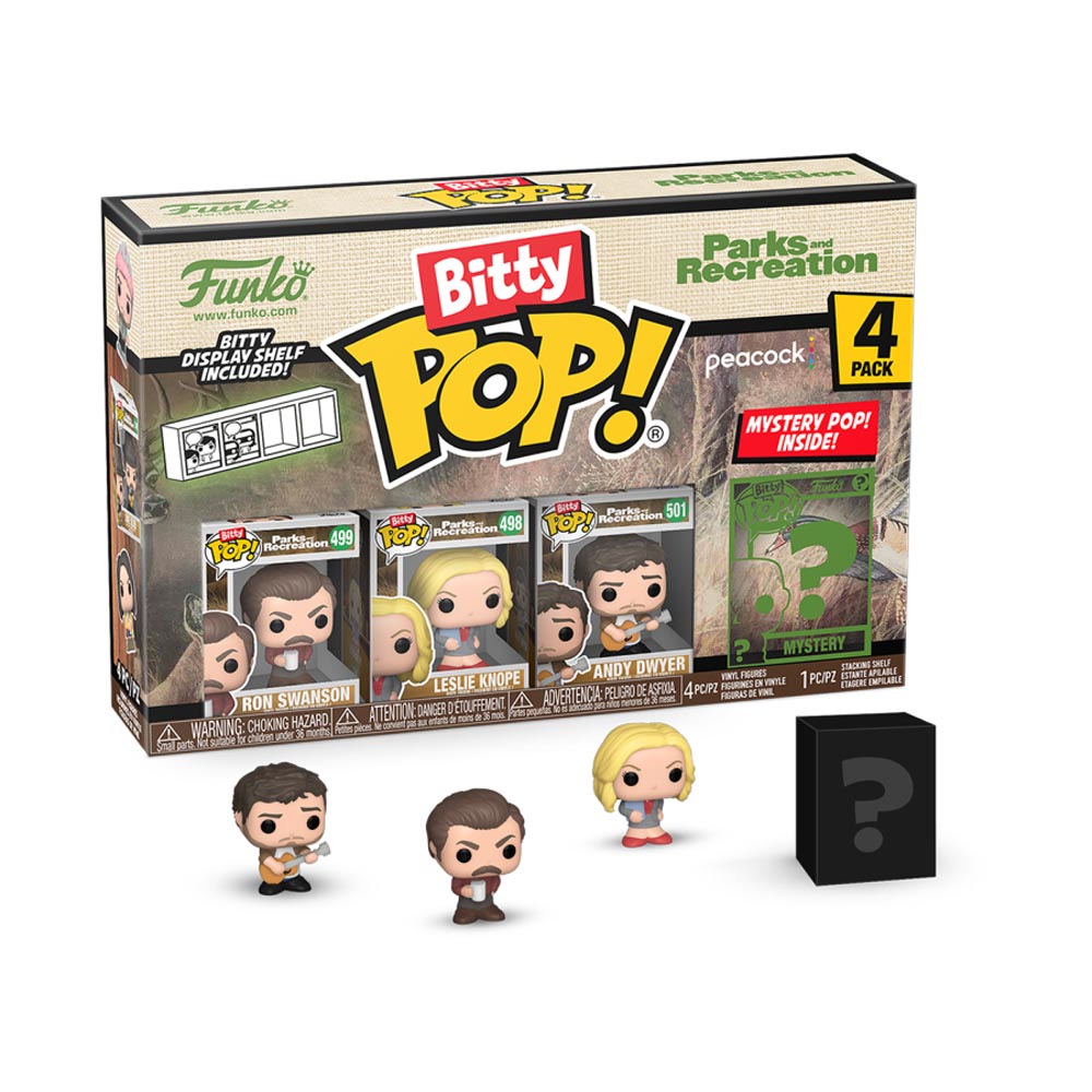 Parks & Recreation Ron Bitty Pop! 4-Pack