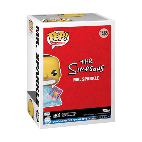 Simpsons Mr Sparkle US Exclusive Diamond Glitter Pop! Vinyl