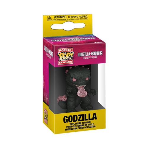 Godzilla vs Kong: het nieuwe rijk Godzilla Pop! Sleutelhanger