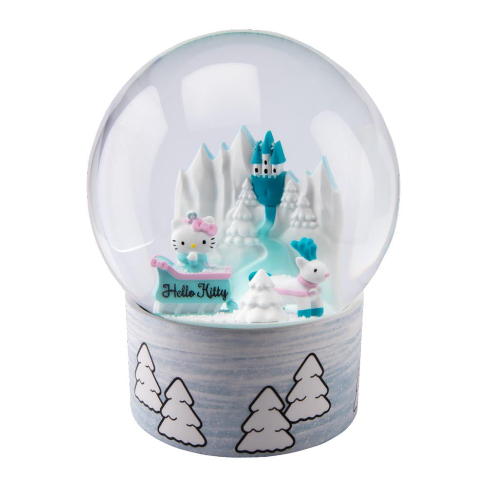 Hello Kitty Crystal Night Princess Snow Globe