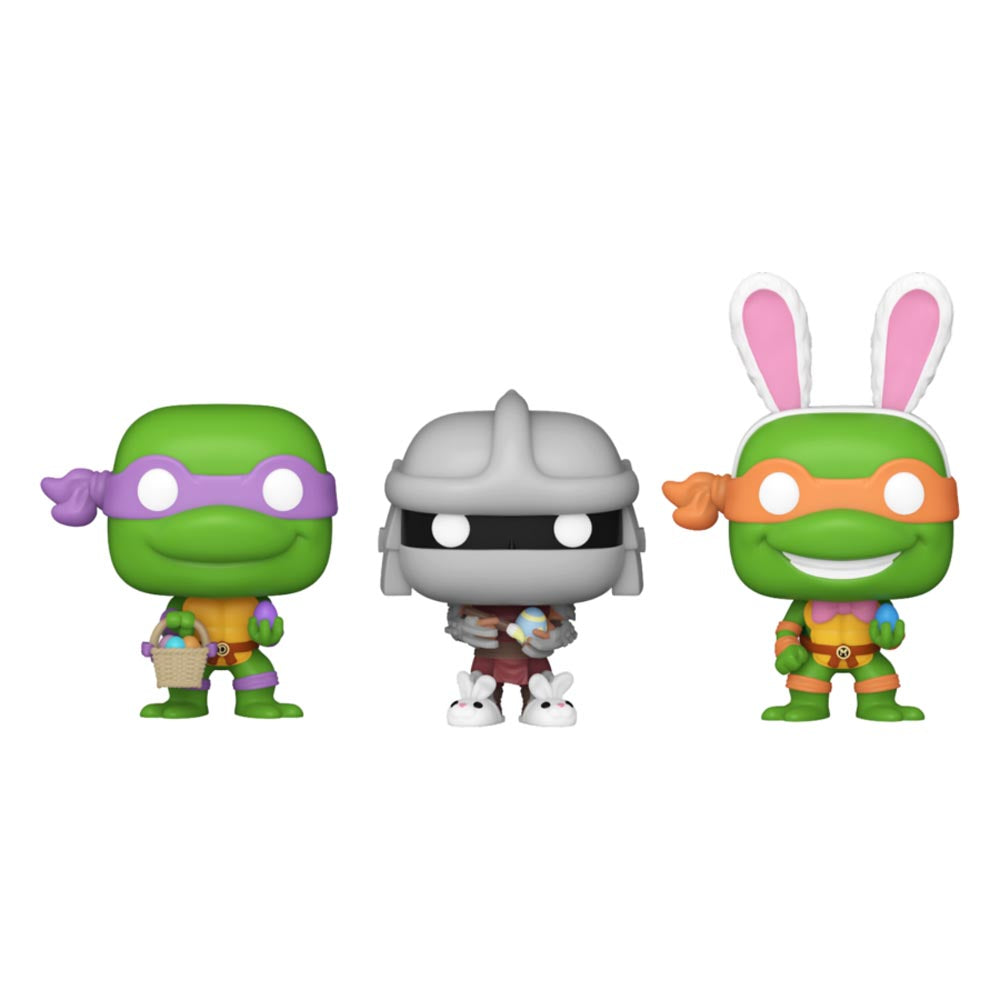 Donatello, Shredder & Michelangelo Carrot Pocket Pop! 3pk