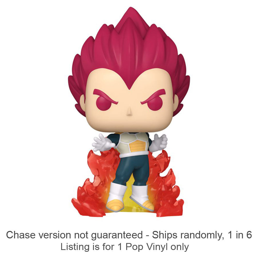 Broly Super Saiyan God Vegeta US Pop! Chase Ships 1 in 6