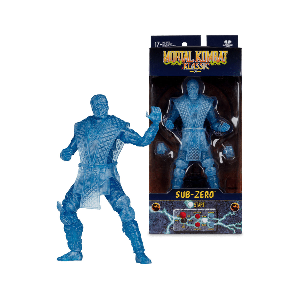 Mortal Kombat: Klassic Ice Clone Sub Zero 7" Action Figure