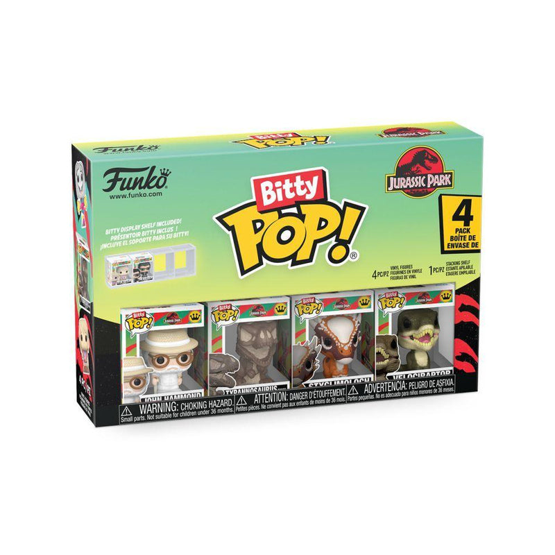 Jurassic Park Velociraptor Bitty Pop! 4-Pack