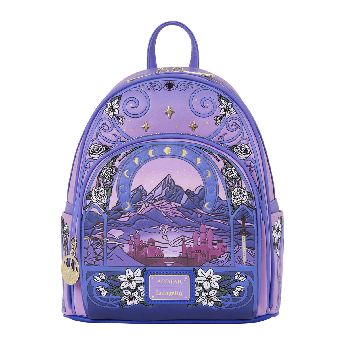 A Court of Thorns and Roses Night Court Ramiel Mountain Mini Backpack