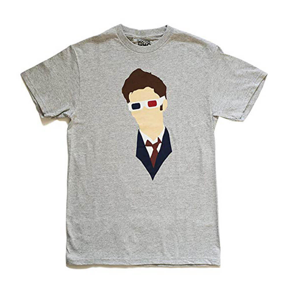 Doctor Who David Tennant Vector Head T-Shirt