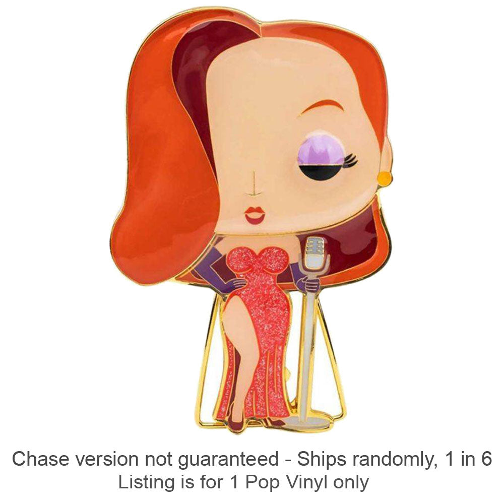 Jessica Rabbit 4" Pop! Emaille Pin Chase Schiffe 1 in 6
