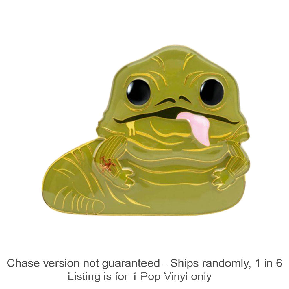 Jabba the Hutt 4" Pop! Enamel Pin Chase Ships 1 in 6