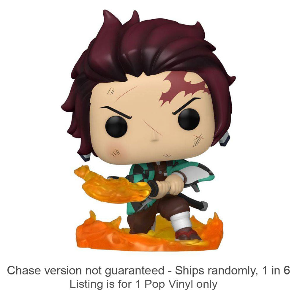Tanjiro US Exclusive Pop! Vinyl Chase Ships 1 in 6