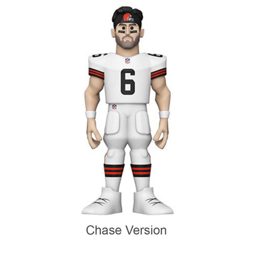 NFL Browns Baker Mayfield 5" Vinyl Gold Chase Ships 1 in 6