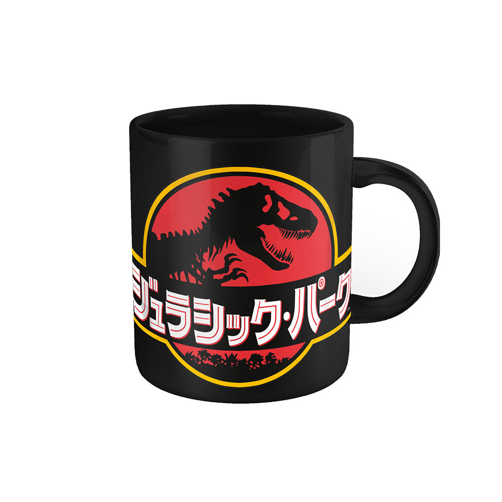 Jurassic Park Japanese Text Coloured Mug