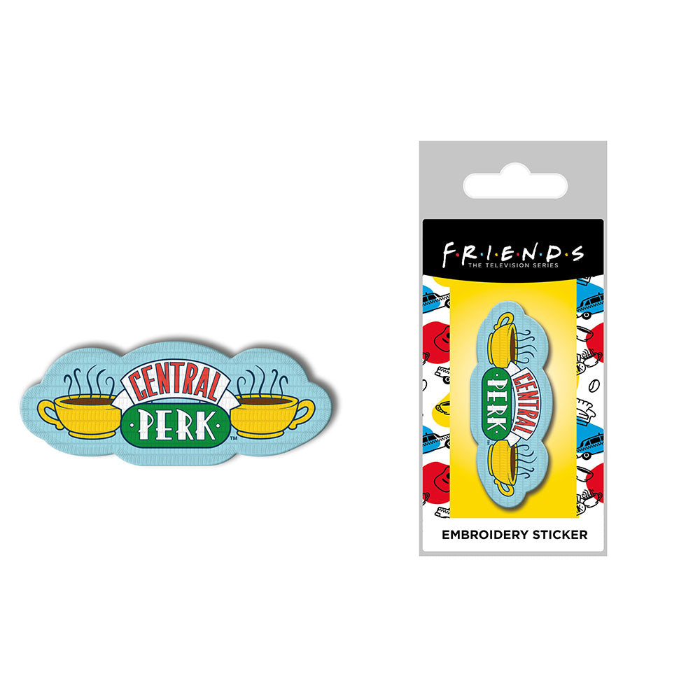 Friends Central Perk“-Stickerei-Aufnäher zum Aufbügeln
