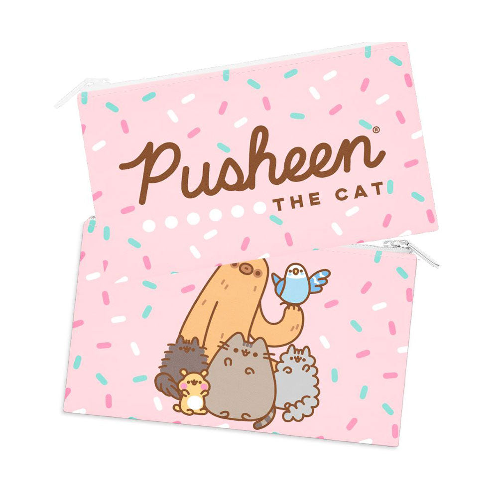 Pusheen and Friends platt pennfodral