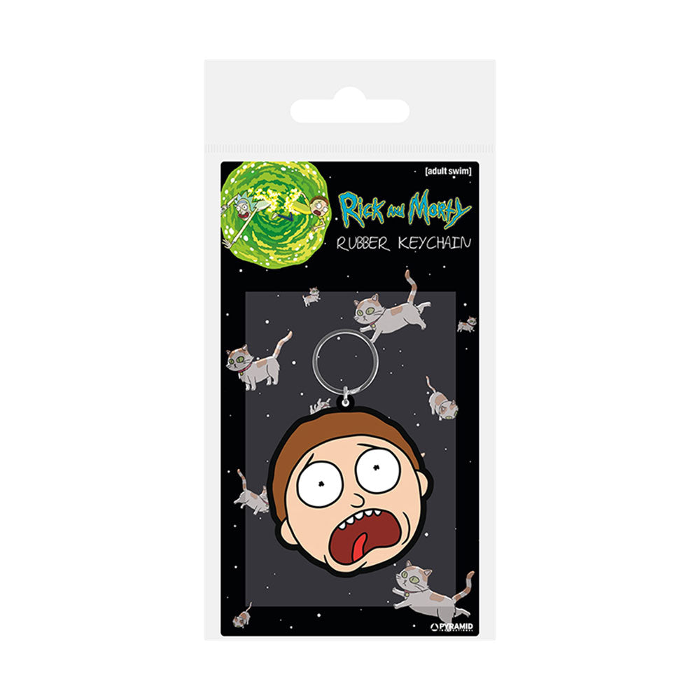 Rick and Morty Rubber Keyring