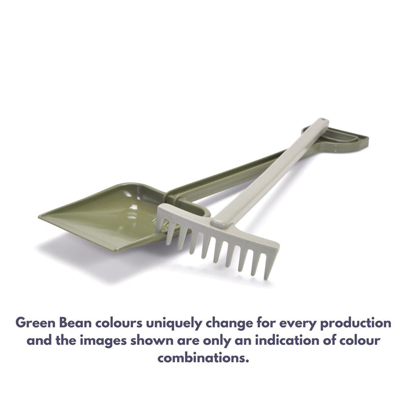 Dantoy Green Bean Shovel & Rake