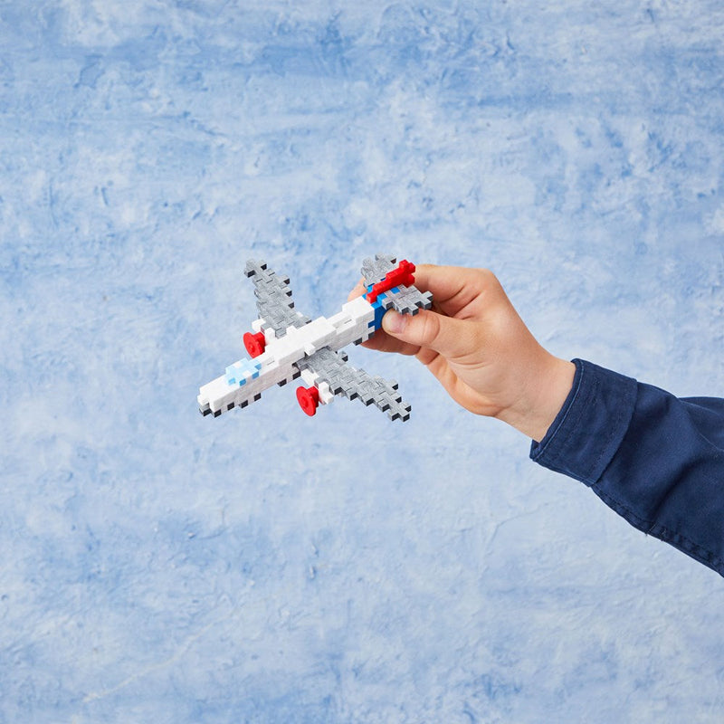 Plus-Plus Airplane Building Blocks Tube 100pcs