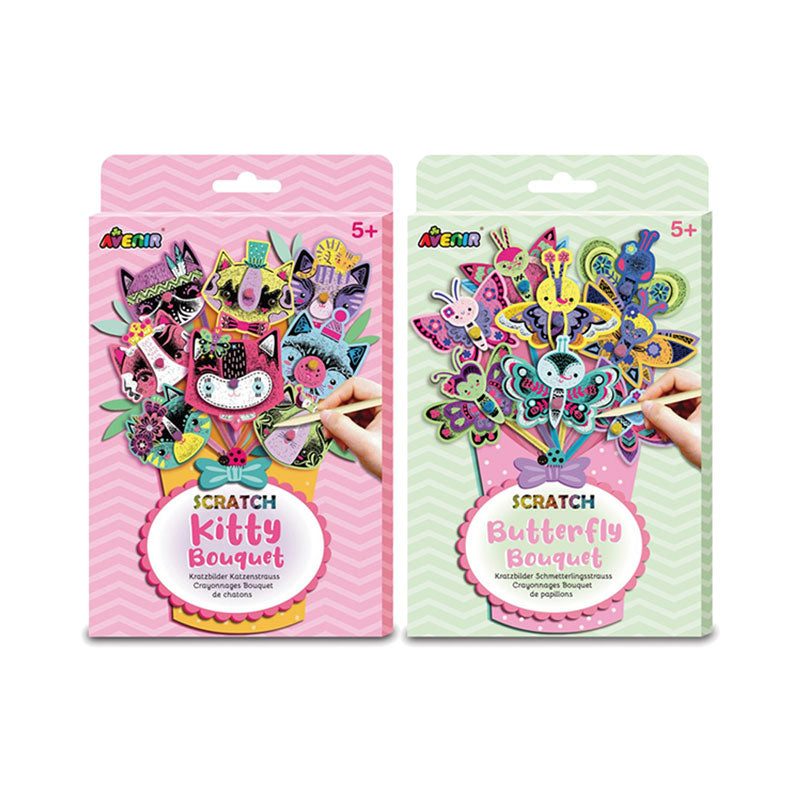 Avenir Bouquet Scratch Art Kit