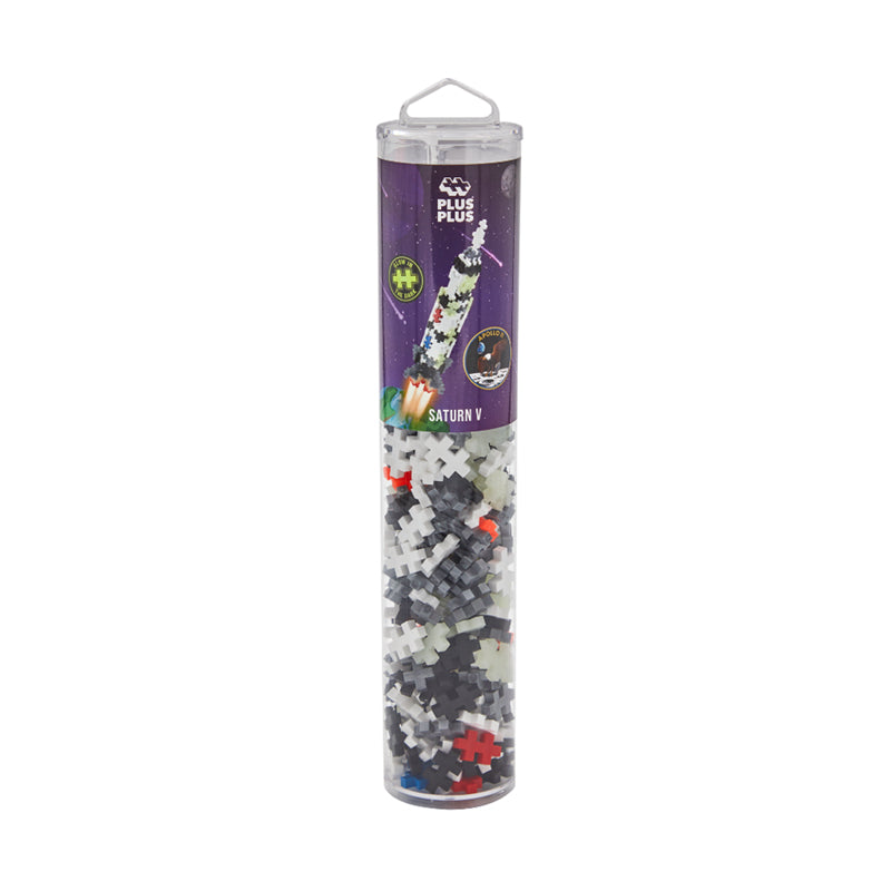 Plus-Plus Saturn V Rocket Building Blocks Tube 240pcs
