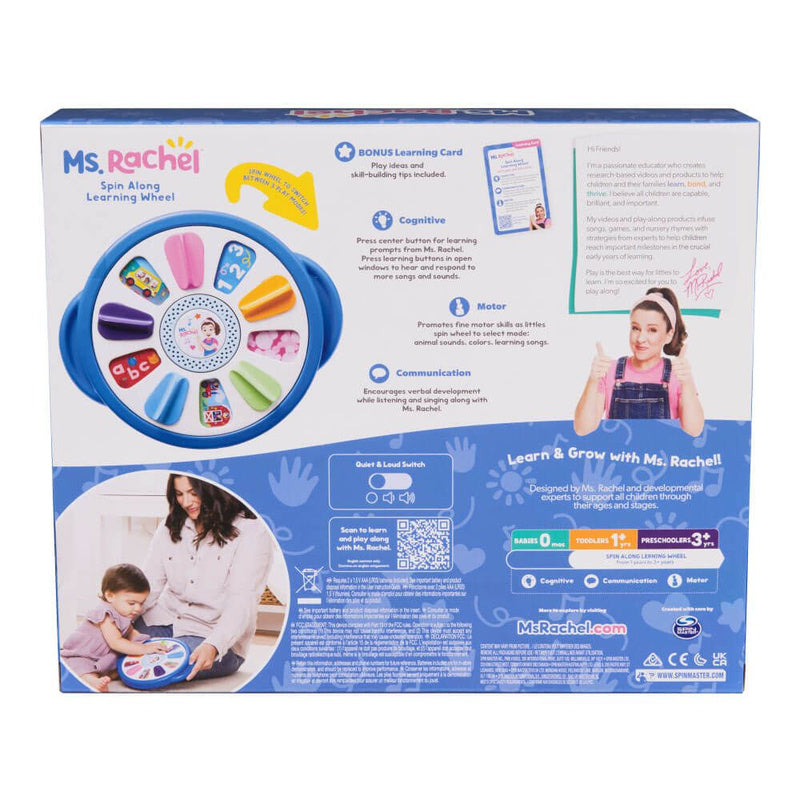 Ms. Rachel Spin & Sing Learning Wheel