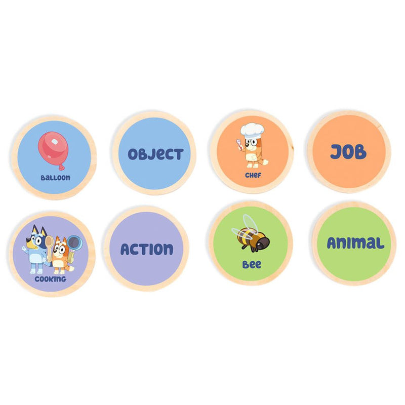 Bluey Wooden Charades